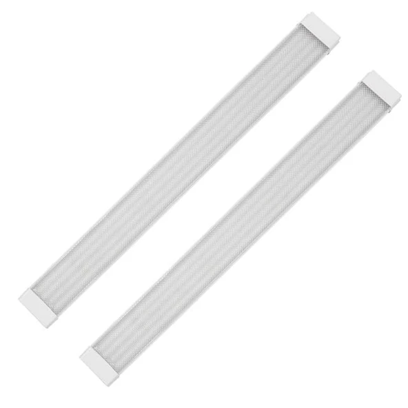 Ledx Al-Extk100 220 Volt 100 Watt 6500K 11200 Lümen 120 Cm Beyaz Led Kristal Bant Armatür (2'Li Paket) ürün görseli 1