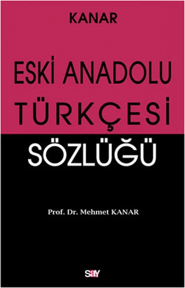 Eski Anadolu Türkçesi Sözlüğü ürün görseli 1