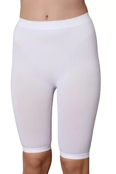 Beyaz  3856 Soft Kapri Tayt ürün görseli 1