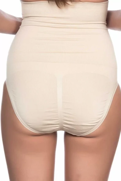 Ten Yüksek Bel Double Slip Korse - Resim 3