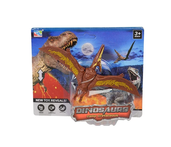 Hareketli Dinozor Figür Kahverengi Piterasaurus ürün görseli 1