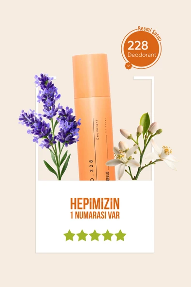 NO.228 KADIN 150 ml DEODORANT - Resim 2