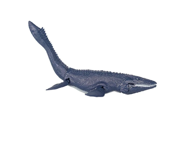 Hareketli Dinozor Figür Mavi Mosasuurus - Resim 3