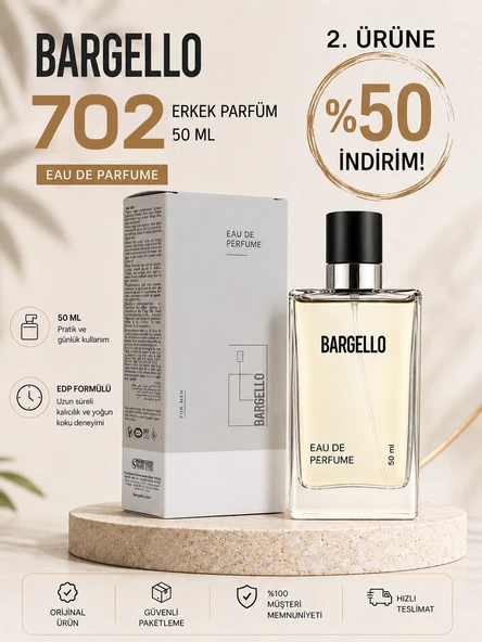 ERKEK PARFÜM 702 WOODY 50 ML EDP 8691841304585 ürün görseli 1