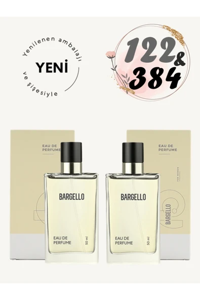 Kadın Parfüm 2'li Set 122  + 384  50 Ml Edp ürün görseli 1