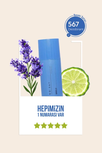 NO.567 ERKEK 150 ml DEODORANT - Resim 2