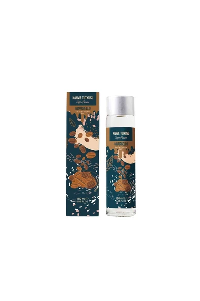 Kahve Tutkusu 180 Ml Cam Dökme Kapak Kolonya Edc ürün görseli 1