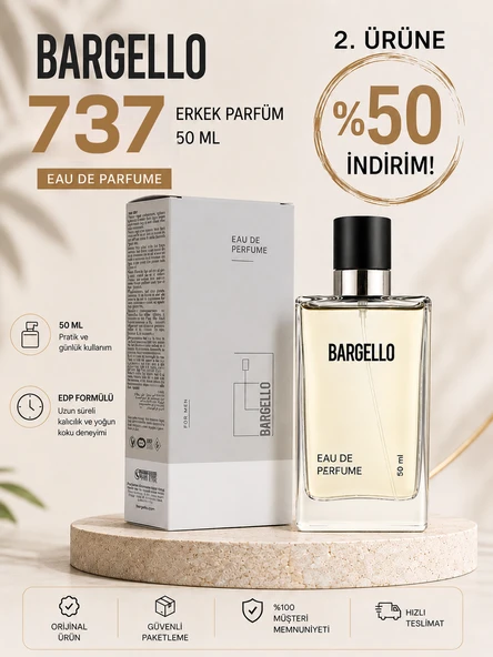 ERKEK PARFÜM 737 WOODY 50 ML EDP 869284130737 ürün görseli 1
