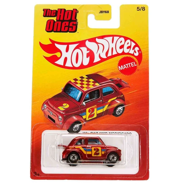 Hot Wheels The Hot Ones Arabalar - Fiat 500 D ürün görseli 1