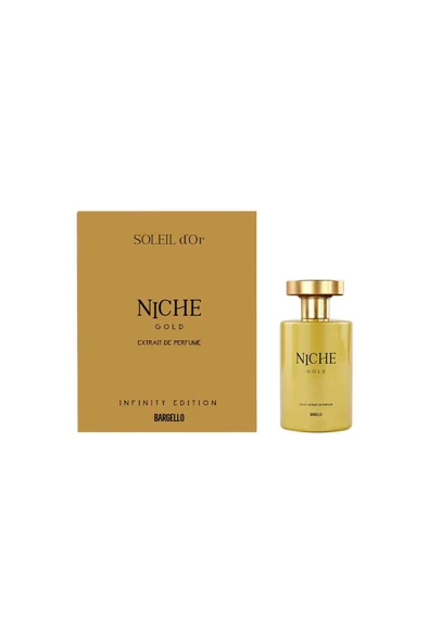 NICHE INFINITY SOLEIL D'OR UNISEX 100 ml EXTRAIT DE PERFUME - Resim 2