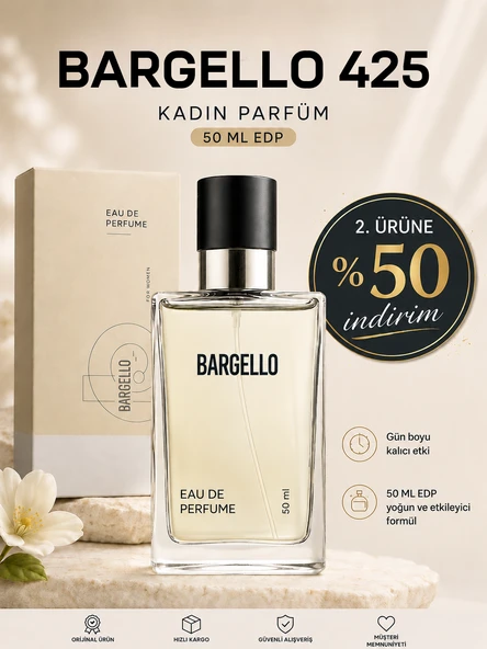 KADIN PARFÜM 425 FLORAL 50 ML EDP 8691841304736 ürün görseli 1