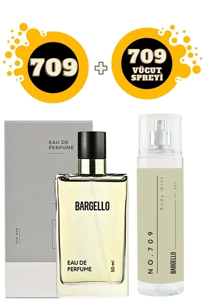 709 Edp Oriental 50 ml Erkek kokusu + No:709 210 ml Body Mist Vücut Spreyi ürün görseli 1