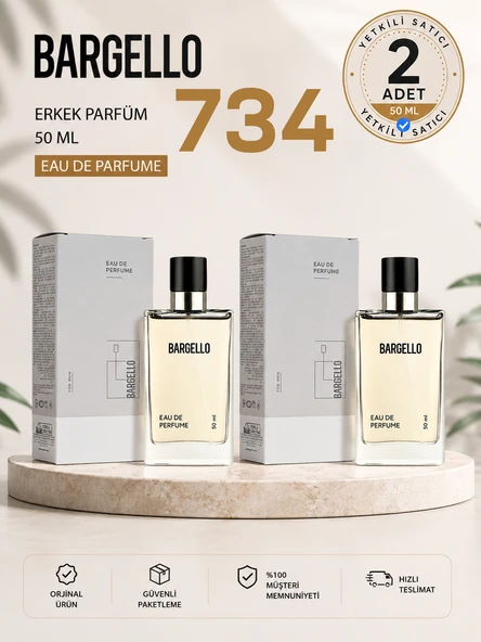 ERKEK PARFÜM 734 ORİENTAL 50 ML EDP 198658695198 2x ürün görseli 1