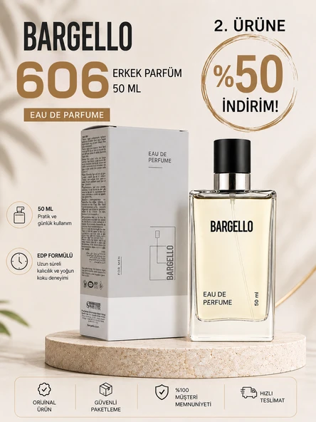 ERKEK PARFÜM 606 WOODY 50 ML EDP 8691841304548 ürün görseli 1