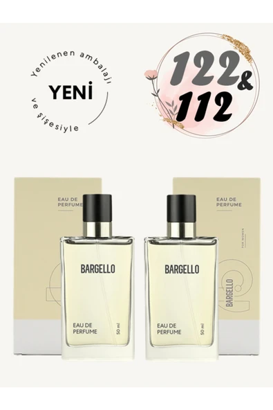 Kadın Parfüm Seti 122 Oriental + 112 Floral 50 ml Edp ürün görseli 1