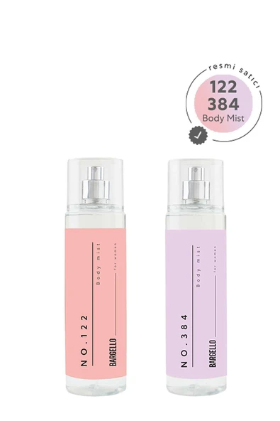 No.122 Kadın 210 ml Body Mist + No.384 Kadın 210 ml Body Mist ürün görseli 1