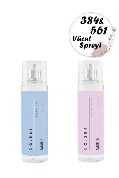 VÜCUT SPREYİ SETİ KADIN NO 384 - ERKEK NO 561 210 ML + 210 ML ürün görseli 1