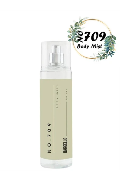 NO 709 ERKEK BODY MİST VÜCUT SPREYİ 210 ML ürün görseli 1