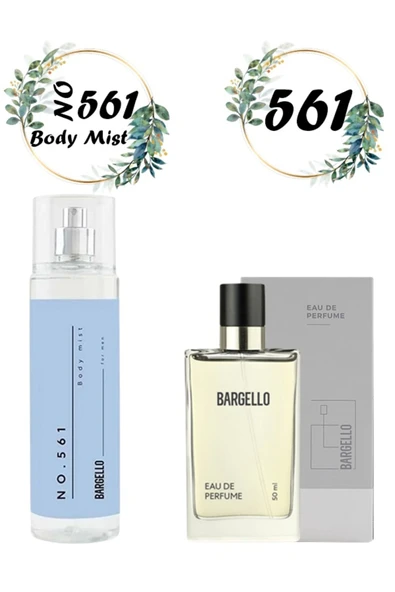 561 Erkek Parfüm Fresh 50 ML EDP + No 561 Erkek Body Mist Vücut Spreyi 210 ML Parfüm Seti ürün görseli 1