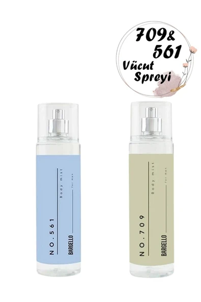 VÜCUT SPREYİ SETİ ERKEK NO 709 - ERKEK NO 561 210 ML + 210 ML ürün görseli 1