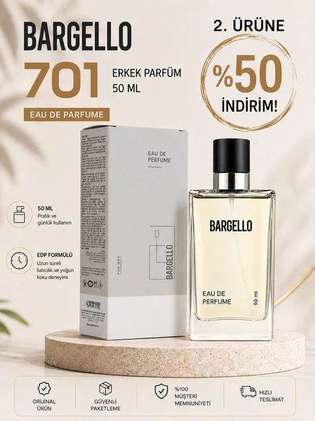 ERKEK PARFÜM 701 FLORAL 50 ML EDP 8691841304584 ürün görseli 1