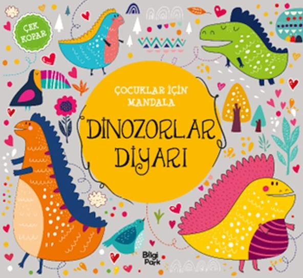 Çocuklar İçin Mandala - Dinozorlar Diyarı ürün görseli 1