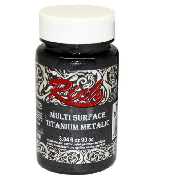 Rich Multi Surface Titanium 2544 Siyah Metalik 90 cc ürün görseli 1