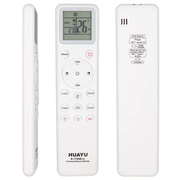 Huayu K-1769E+L Üniversal Akıllı Klima Kumandası ürün görseli 1