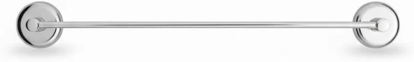 Paslanmaz Metal Havluluk 41 Cm – Duvara Monte Krom Banyo Havlu Askısı, Vida Dübel Hediyeli ürün görseli 1