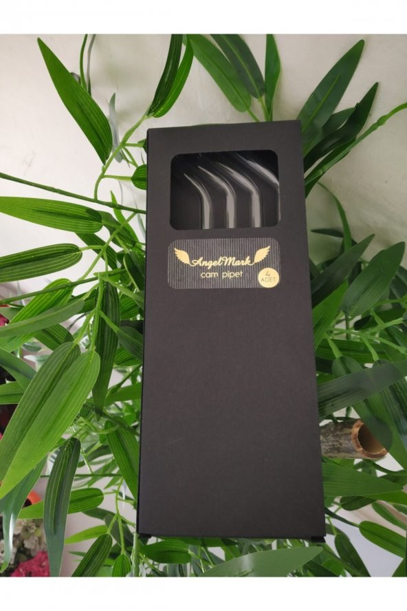Şeffaf Cam Pipet 8li Paket - Resim 2
