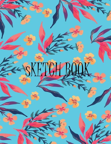 Sketch Book For Drawing, Writing, Painting, Sketching Or Doodling 8.5*11 ürün görseli 1