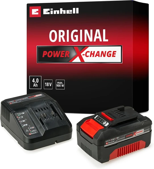 Akü Başlangıç Kiti Power X-Change (Akü, Li-Ion, V, 4.0 Ah Akü Hızlı Cihazı, Tüm Power X-Change Cihazları Ile Uyumlu) - 4512042 ürün görseli 1