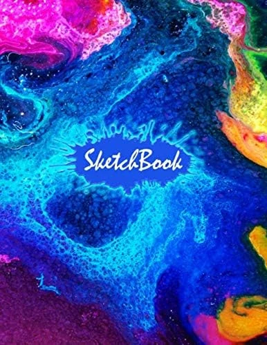 Sketch Book: For Drawing, Large 8.5"X11" 110 Blank Paper Sketch Pad For Drawing, Writing, Painting, Sketching, Doodle Pad And Drawing Journal (Sketch Pads Vol.28, Band 28) ürün görseli 1