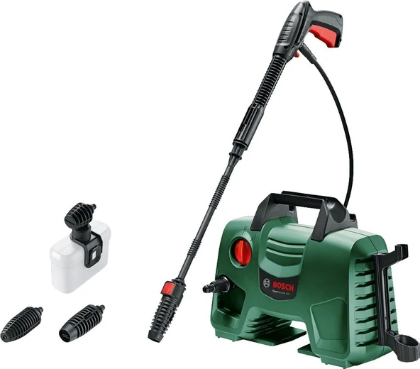 And Garden Yüksek Basınçlı Yıkama Easyaquatak 110, Yeşil(1300 Watt, 3X Nozül, Yüksek Basınç Pistolu, Şeffaf Su Filtresi, 5 M Kablo, 3 M Hortum, Basınç: 110 Bar, Maks. Debi: 330 L/Saat) ürün görseli 1