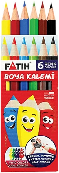 Fatih 6 Renk Yarım Boy Kuruboya ürün görseli 1
