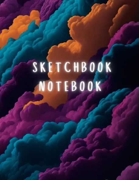 Sketch Book Notebook: A Perfect For Capturing Your Imagination And Expressing Your Creativity. From Professionals Seeking A Sketchbook For Beginners To Professional ürün görseli 1
