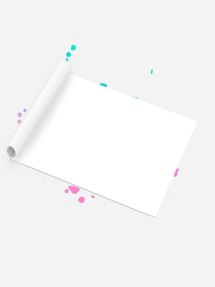 Postermanya (Pster21295) Boş Dev Boyama Kağıdı Rulosu, Boş Boyama Kağıdı, Çizim Kağıdı Rulosu (2 Metre X 90Cm) ürün görseli 1