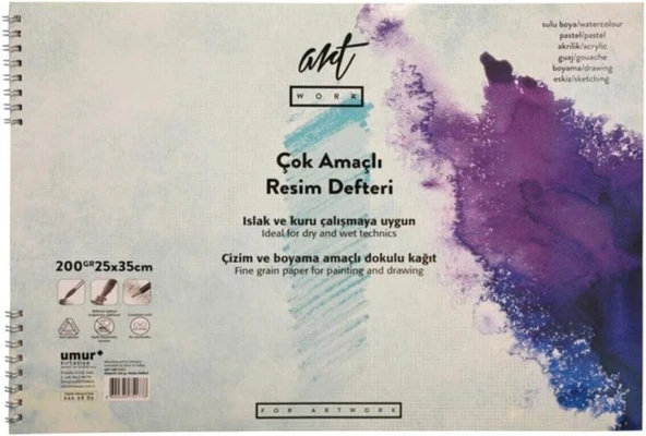 Artwork 200 Gr Resi̇m Blok 25X35 15 Yp ürün görseli 1