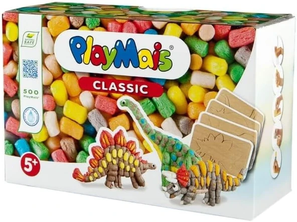 Playmais 160506 Fun To Play Dinosaur El Işi Seti, Renkli ürün görseli 1