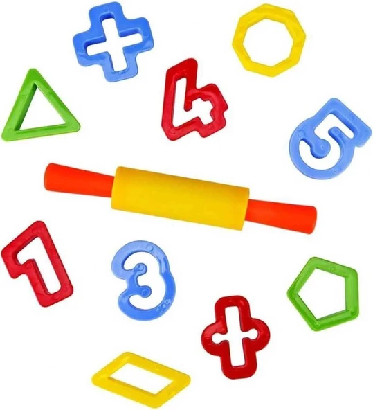 Brons Oyun Hamuru Matematik Seti ürün görseli 1