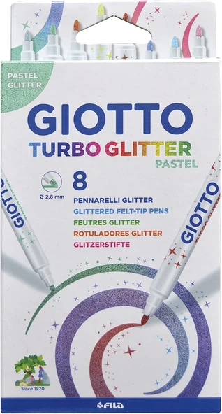 Giotto 4263 00 Turbo Glitter Pastel ürün görseli 1