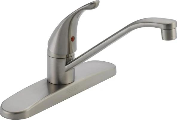 Peerless Tek Saplı Mutfak Lavabo Bataryası, Paslanmaz P110Lf-Ss ürün görseli 1