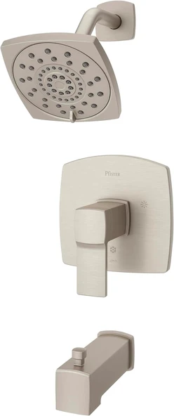Pfister Lg89-8Dab Deckard Küvet Duş Kenarı, Mat Siyah ürün görseli 1