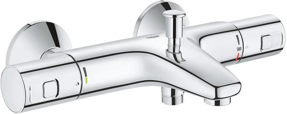 Grohe Start Termostatik Banyo Bataryası, Su Tasarruflu, Krom, 34598000 ürün görseli 1