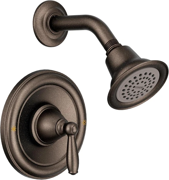 Moen T2152Eporb Brantford Positemp Shower Trim Kit Without Valve, Oil-Rubbed Bronze ürün görseli 1