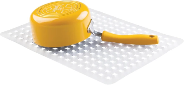 Idesign Tapis Fond Évier, Büyük Duvar Kağıdı, Vaisselle Plastik Pvc, Duvar Kağıdı, Dekoratif Kapaklar Vaisselle, Şeffaf ürün görseli 1