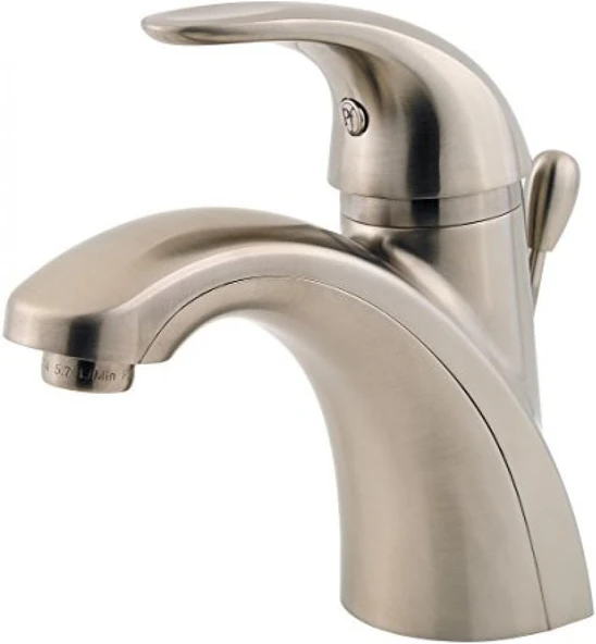 Pfister Lf-042-Prkk Lf042Prkk Parisa Tek 10,16 Cm Ortadan Set Fırçalanmış Nikel Banyo Musluğu, ürün görseli 1