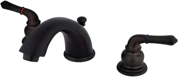 Brass Kb965 Yaygın Banyo Bataryası, 20 Cm Ayarlanabilir Merkez, Ovuşturdu Bronz ürün görseli 1