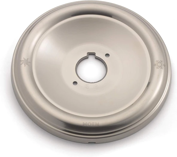 Moen 97491Bn Escutcheon For Monticello Posi-Temp Single Handle Tub And Shower Faucets, Brushed Nickel ürün görseli 1