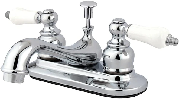 Çağdaş Krom Centerset Toilette Musluk Cilalı ürün görseli 1